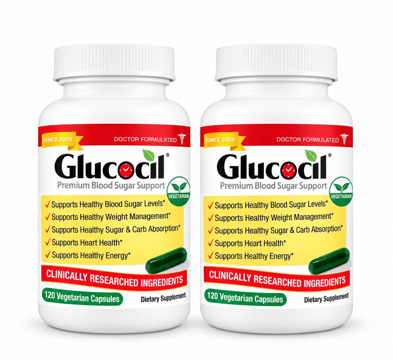 Glucocil Blood Sugar Support Supplement