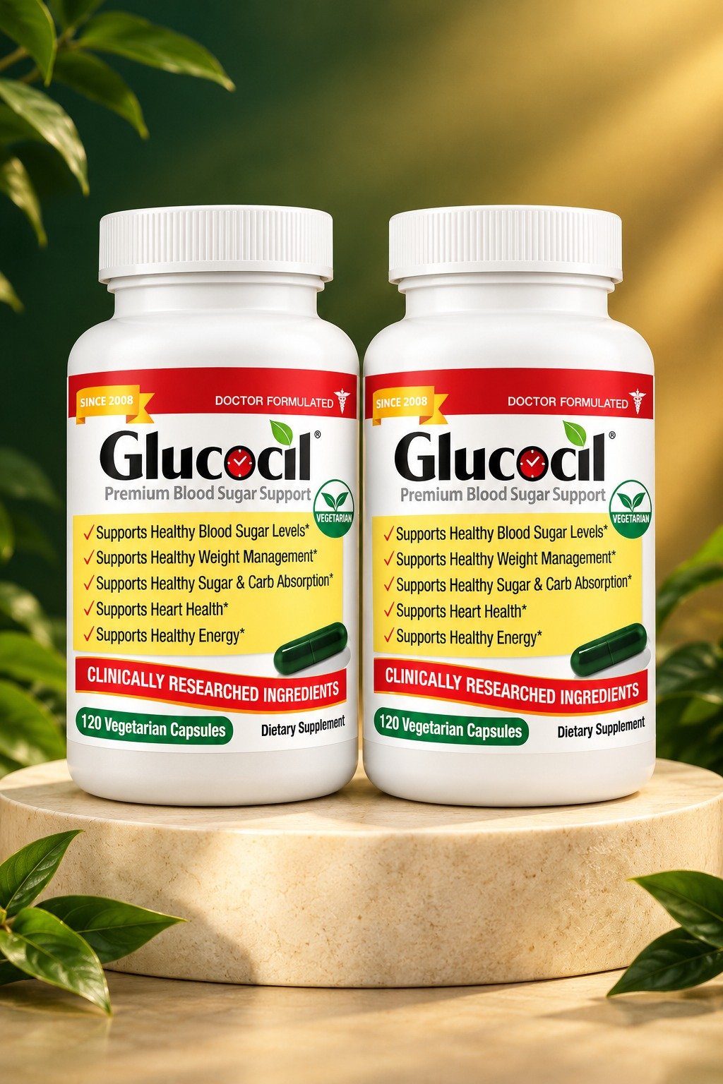Glucocil Blood Sugar Support Supplement