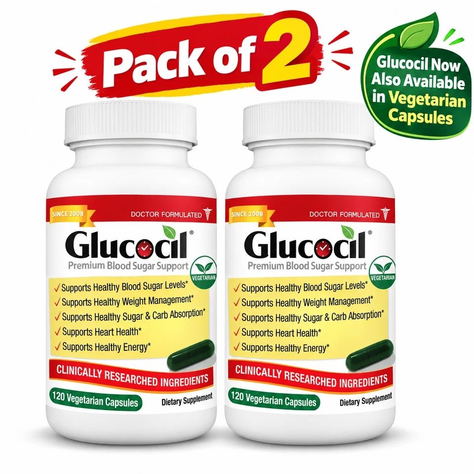 Glucocil Blood Sugar Support Supplement