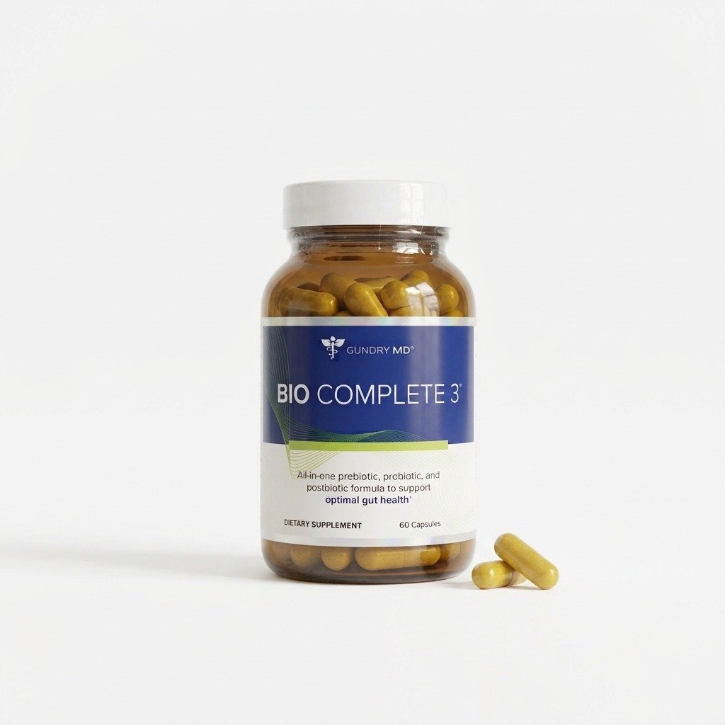 Gundry MD Bio Complete 3 Gut Health Supplement, 60 Capsules