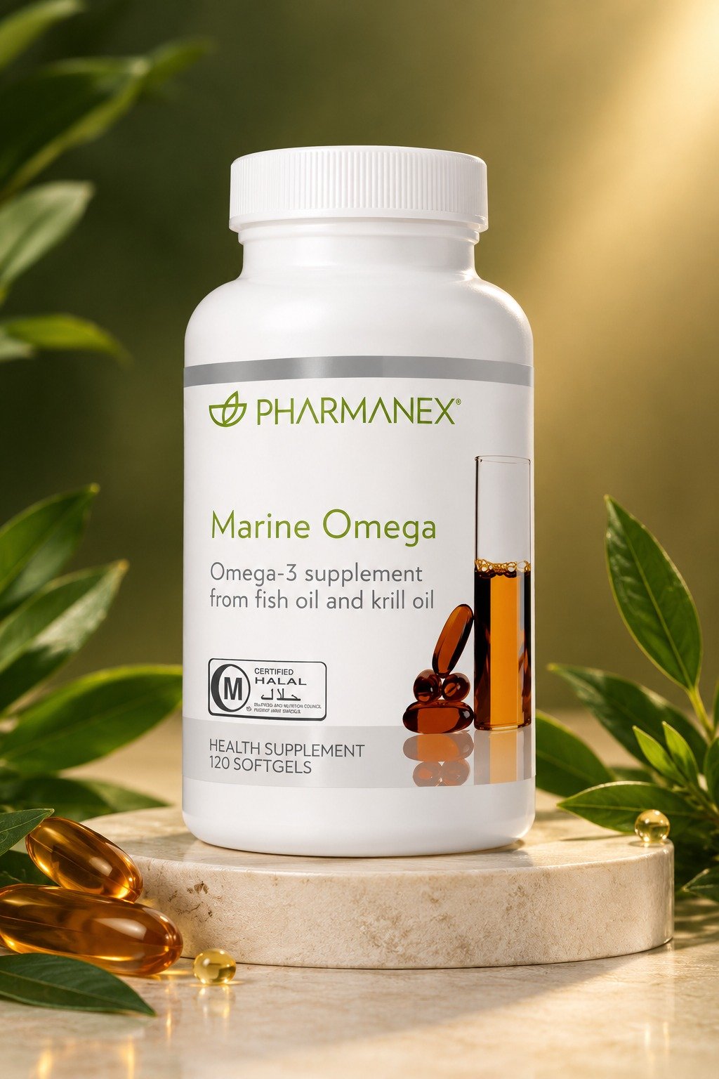 Marine Omega-3 – Premium Omega-3 Fish Oil Softgels