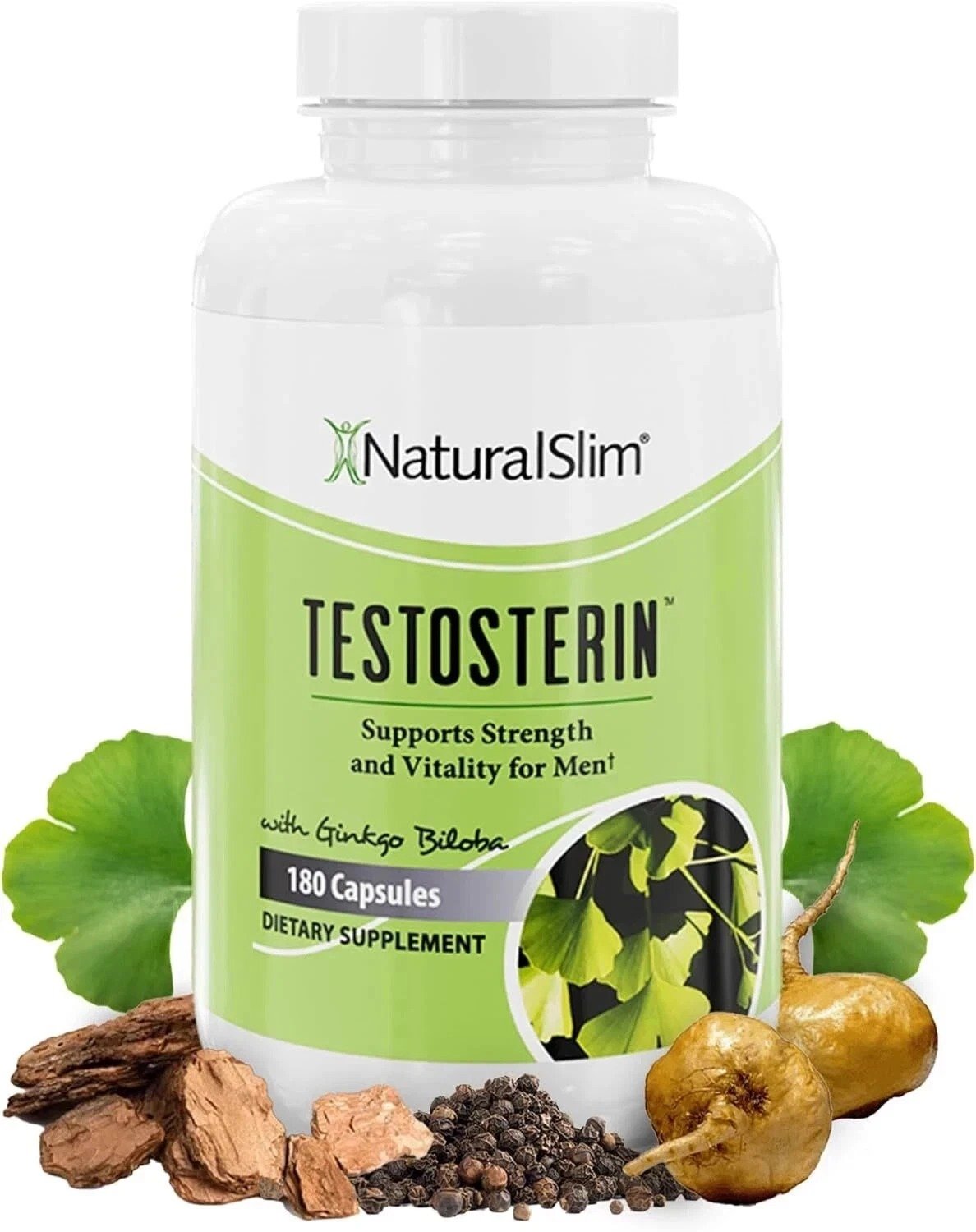NaturalSlim Natural Testosterone Booster Supplement