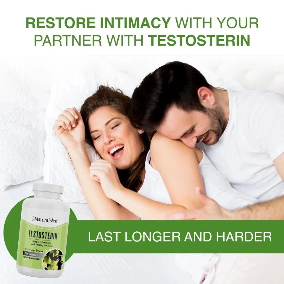 NaturalSlim Natural Testosterone Booster Supplement