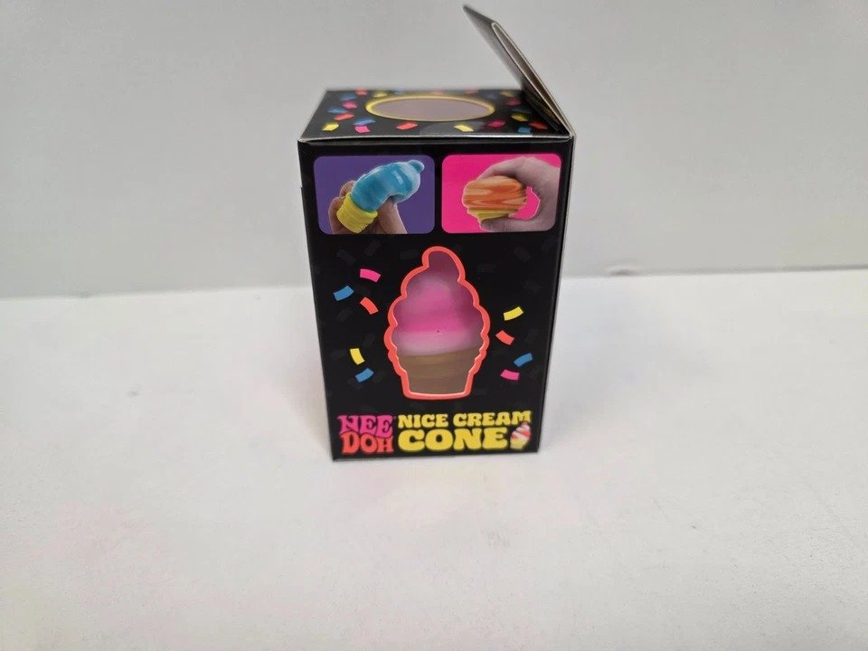 NeeDoh Nice Cream Cone Squishy Sensory Fidget Toy