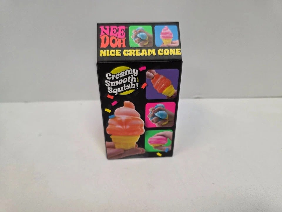 NeeDoh Nice Cream Cone Squishy Sensory Fidget Toy