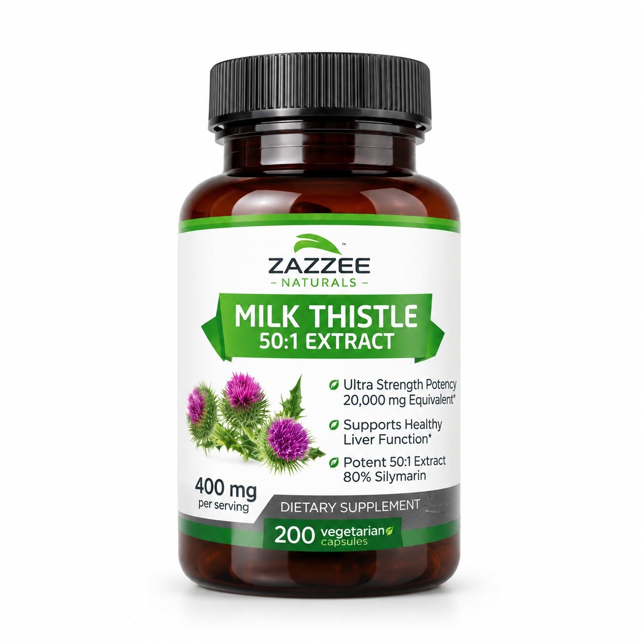 Organic Milk Thistle Supplement