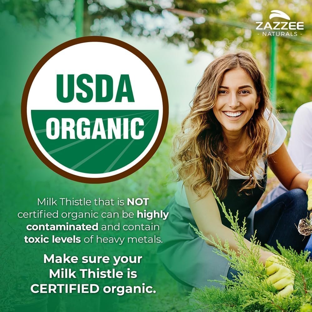Organic Milk Thistle Supplement