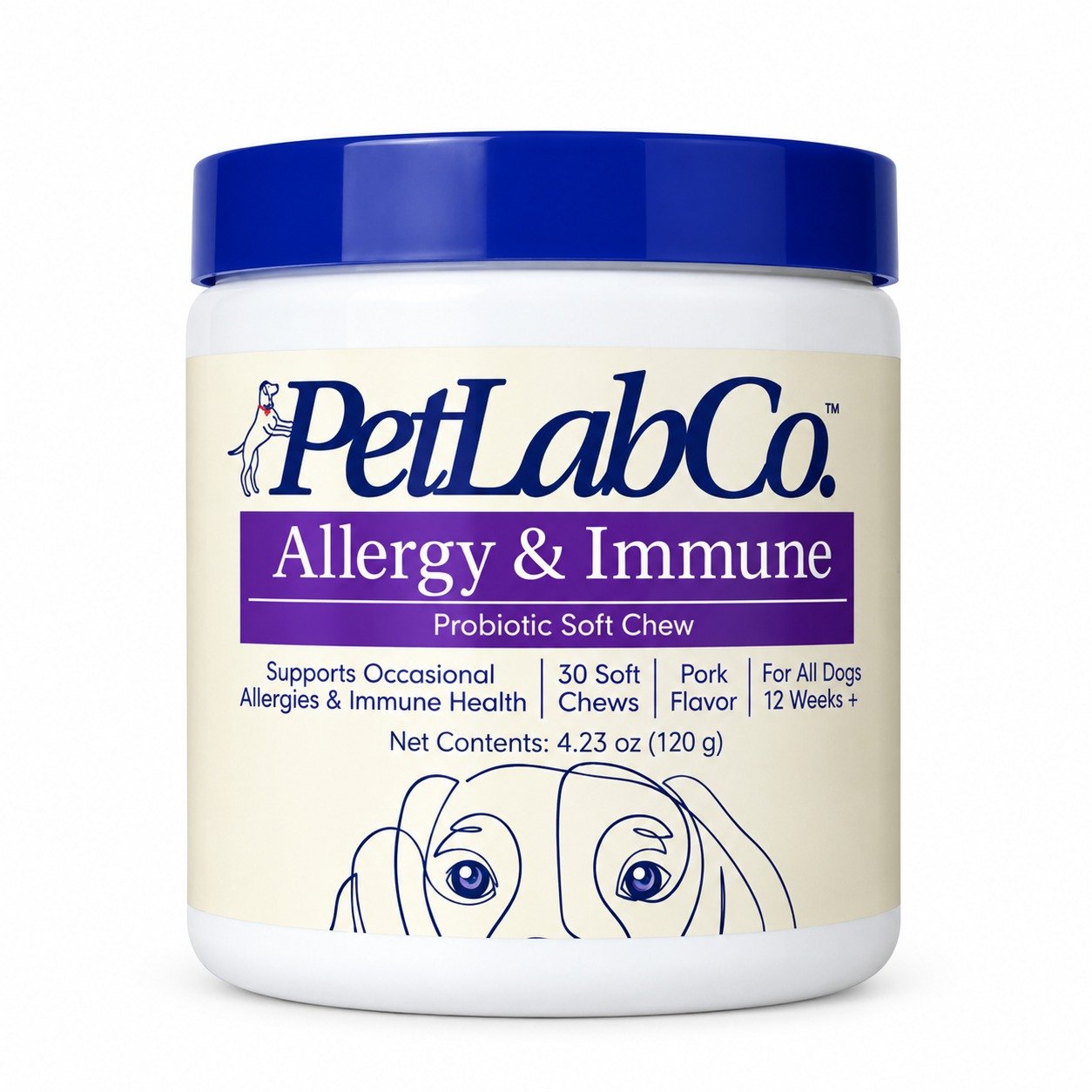 PetLabCo. Allergy & Immune Probiotic Chews for Dogs