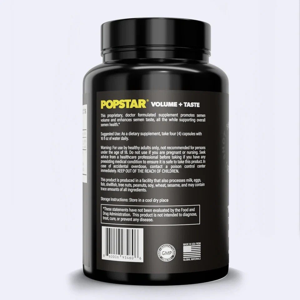 Popstar Semen Support Supplement