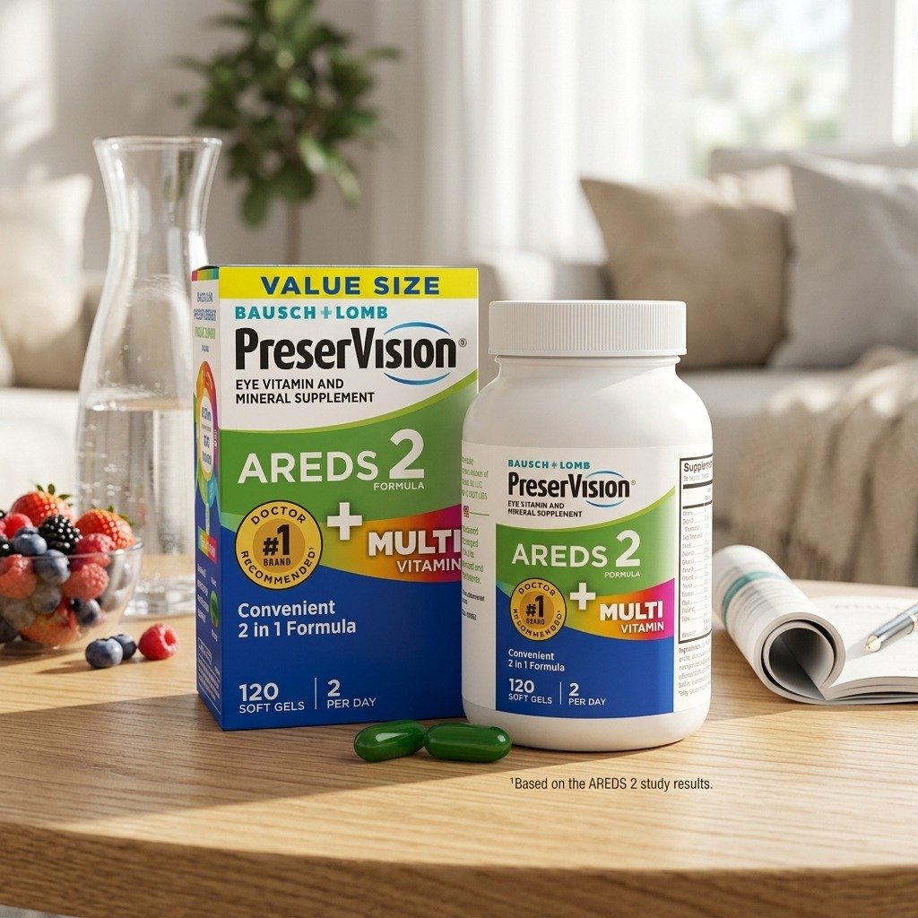 PreserVision AREDS 2 Eye Vitamins, 210 Softgels