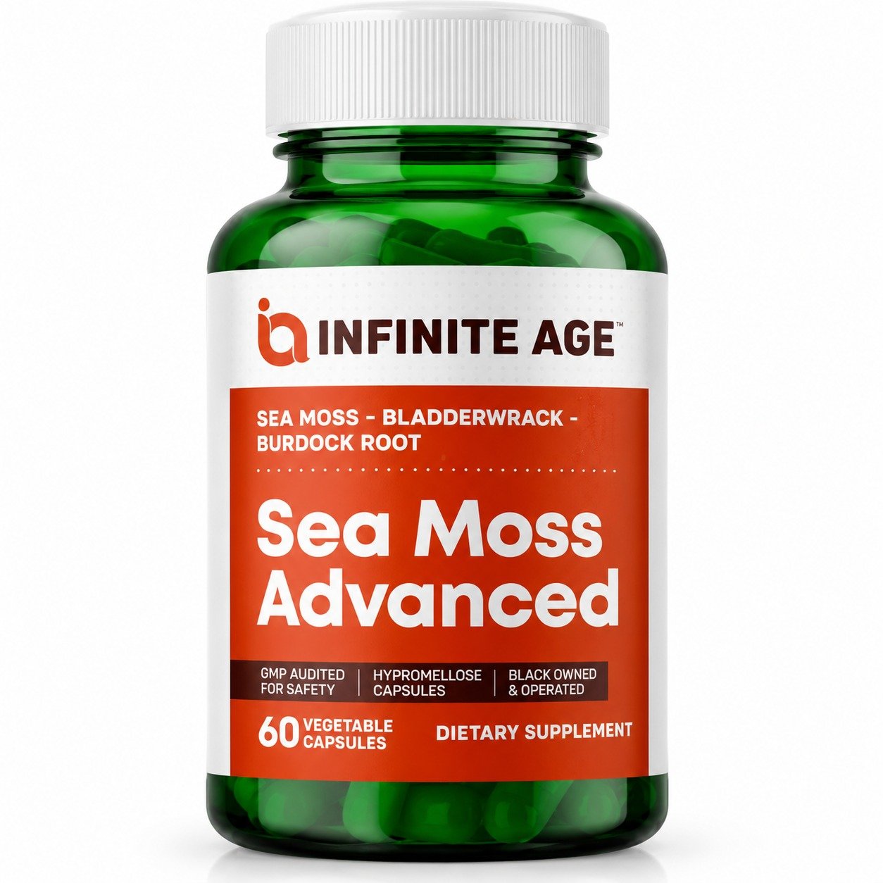 Sea Moss Capsules, 60 Count