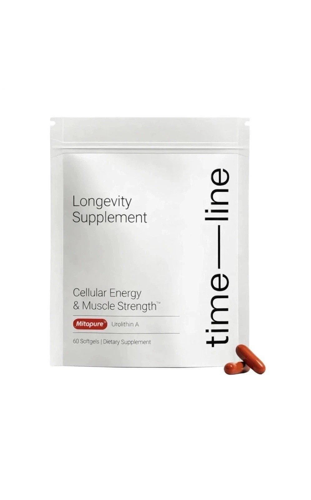 Timeline Mitopure Urolithin A Supplement, Softgels