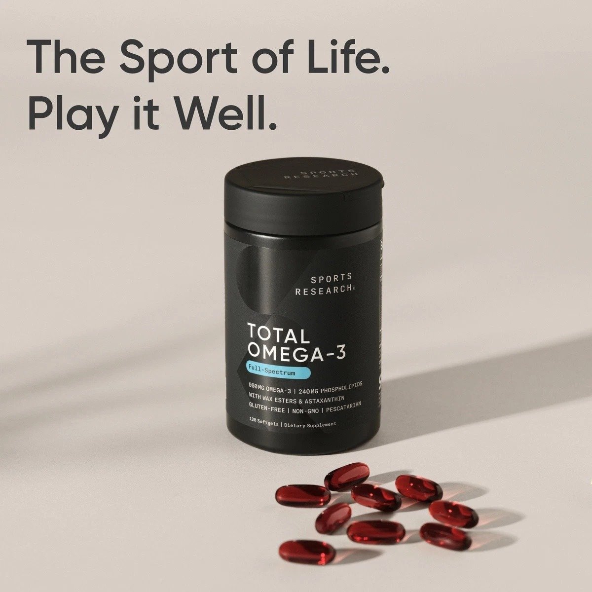 Total Omega-3 Fish Oil with Astaxanthin