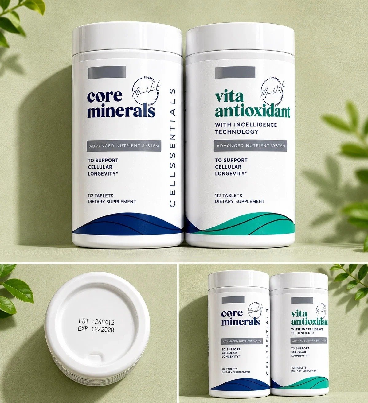 USANA CellSentials Vita-Antioxidant and Core Minerals