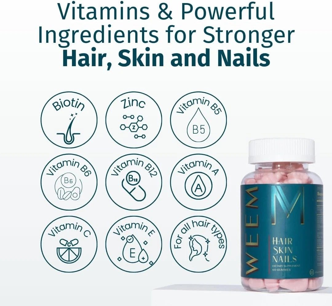 WEEM Hair, Skin & Nails Gummies